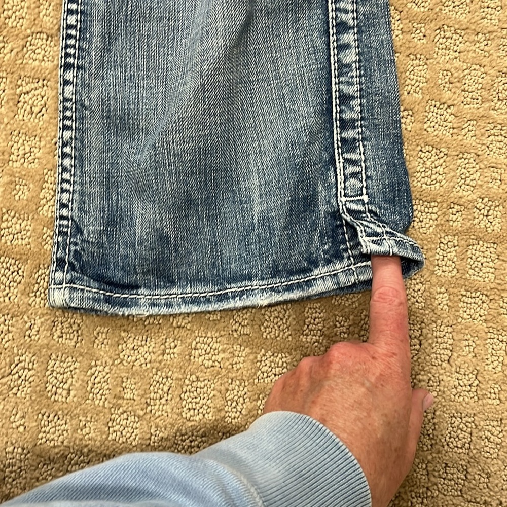 Silver boot cut Francis 28 w/ 33 L - Picture 6 of 9